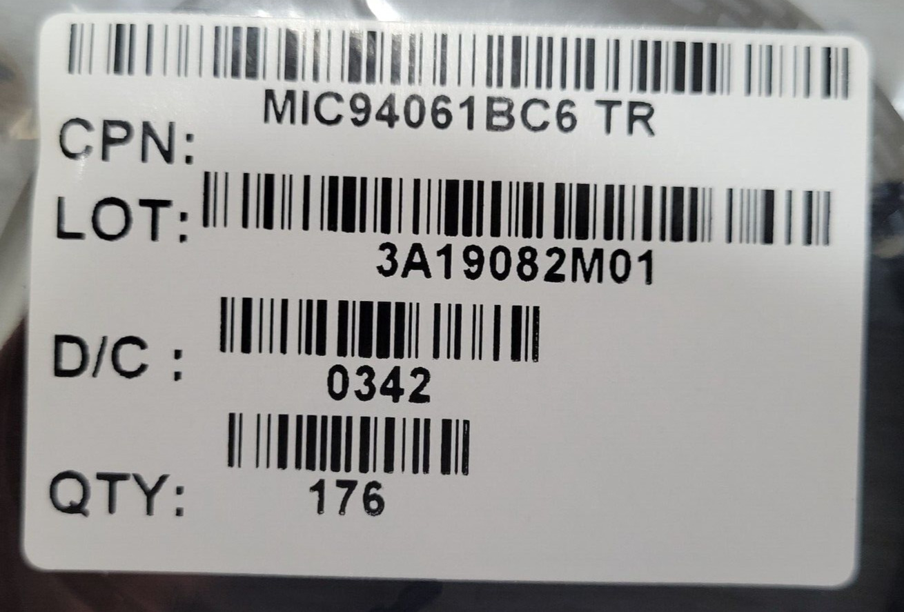 (1 PC) MIC94061BC6 TR MICREL