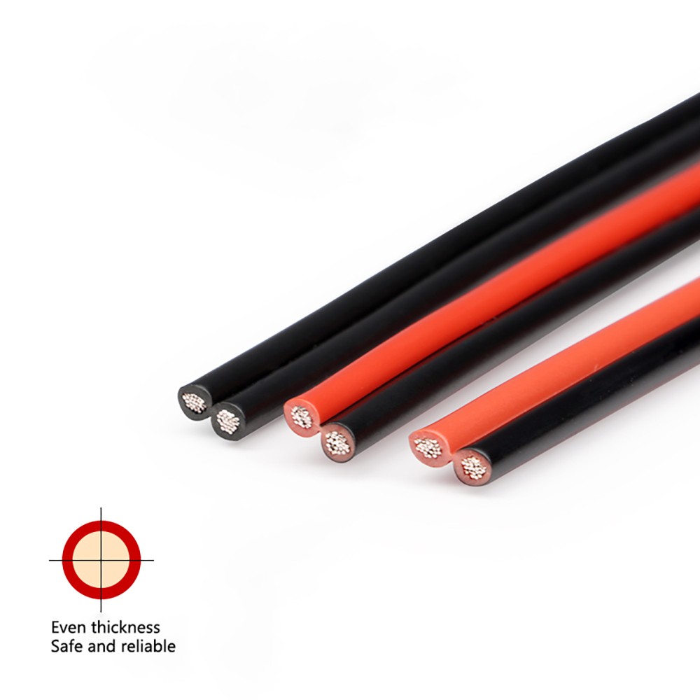 UL2468 2-Way PVC Heavy Duty Flat Wire Cable , 16/18/20/22/24/26/28/30 AWG