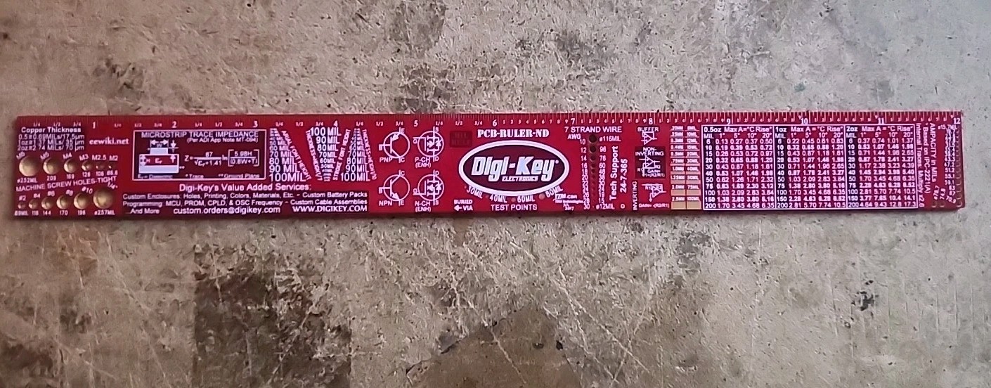 Digi-Key PCB-RULER-ND