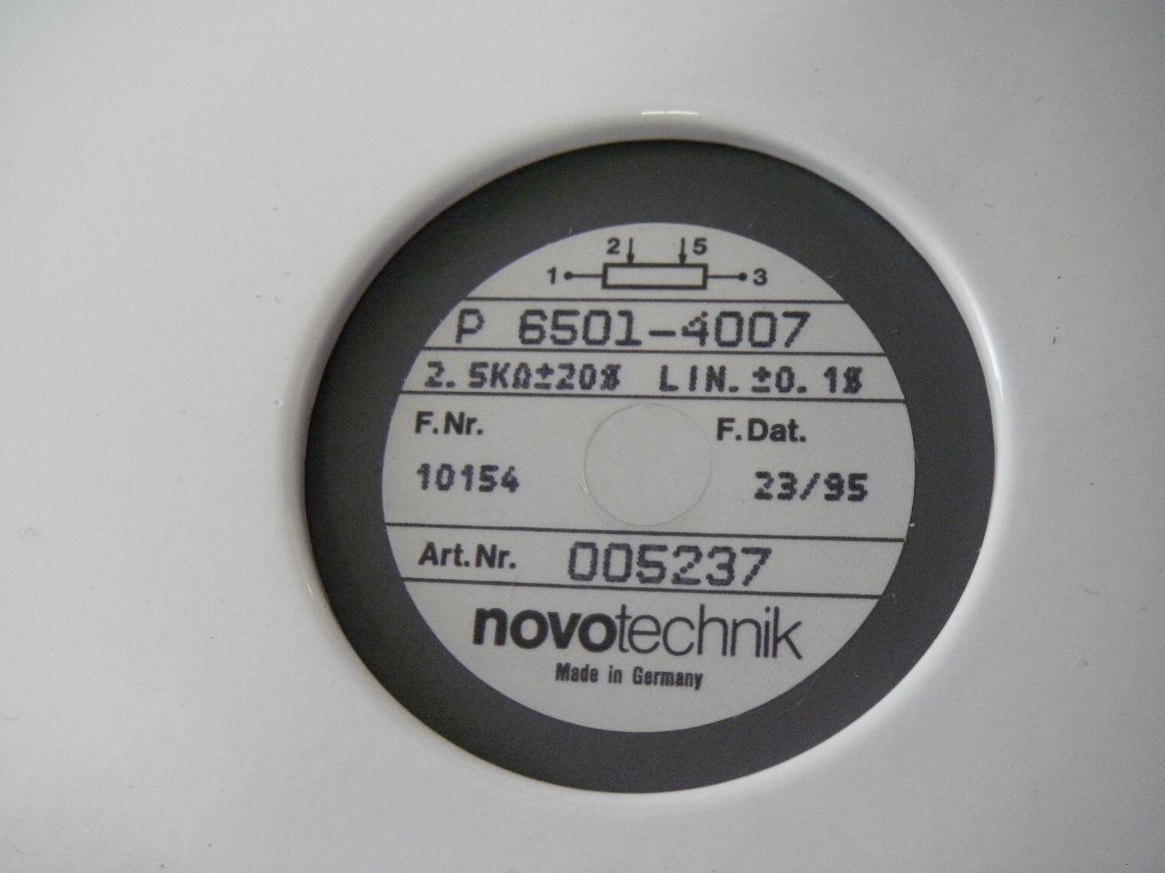 Electro Tec 9877Z3 Collector Ring Novotechnik 005237 Kaydon K100456