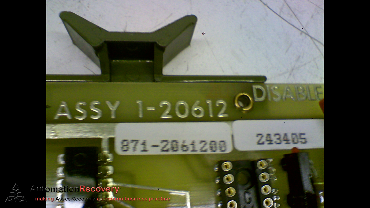 KEARNEY AND TRECKER 1-20612 REVISION 5 REG AND INV DRIVE CIRCUIT BOARD, #167365
