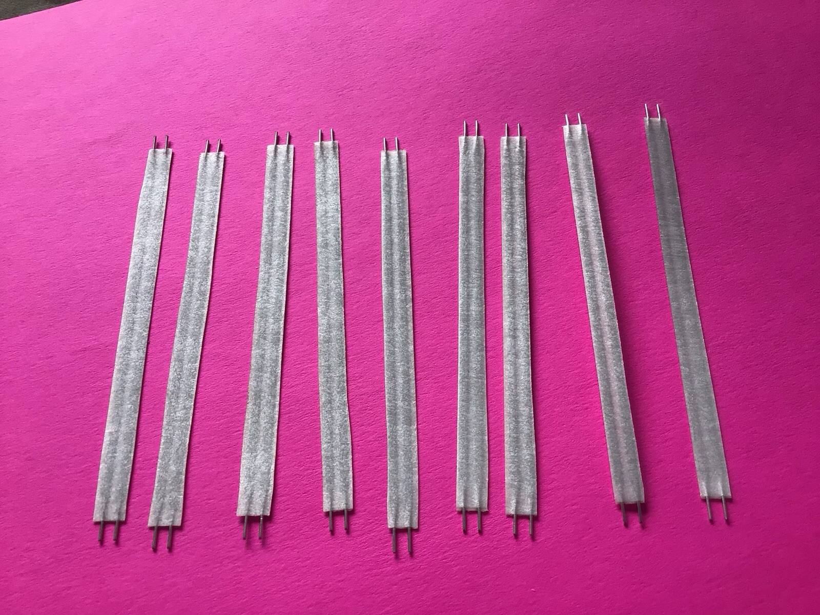 ( Lot Of 27 ) Flexible Flat Ribbon Cable 2 Way (wire) Jumper Cable