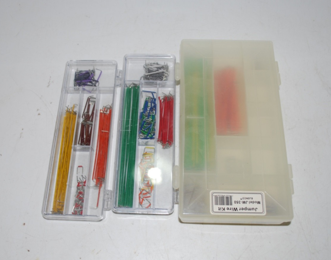 Electronics Jumper Wire Kit Lot – U‑Shape Solderless Breadboard Wires