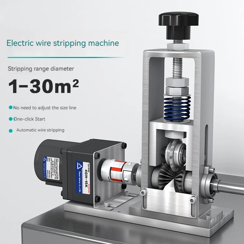 Hand-operated Wire Stripping Machine Waste Copper Cable Stripping Recycling Tool