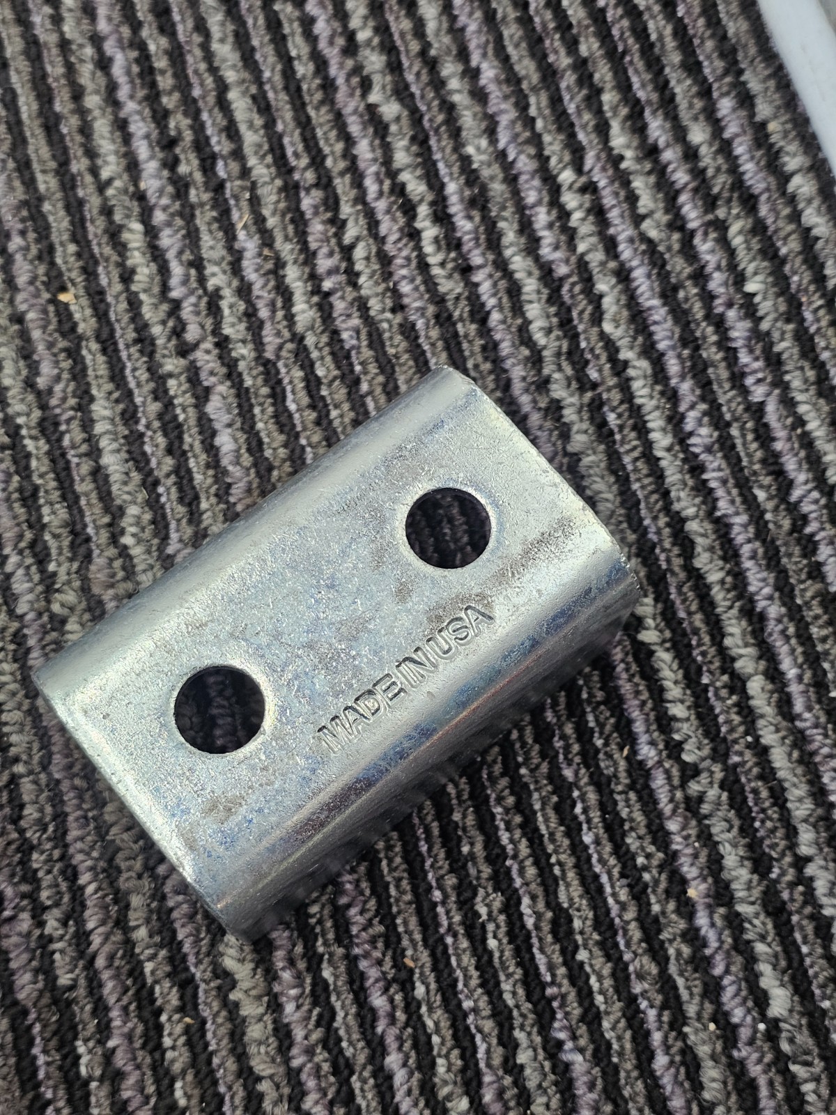(QTY 20) Phoenix PF631 EG U-Fitting Splice 2-Hole 1-5/8 Channel