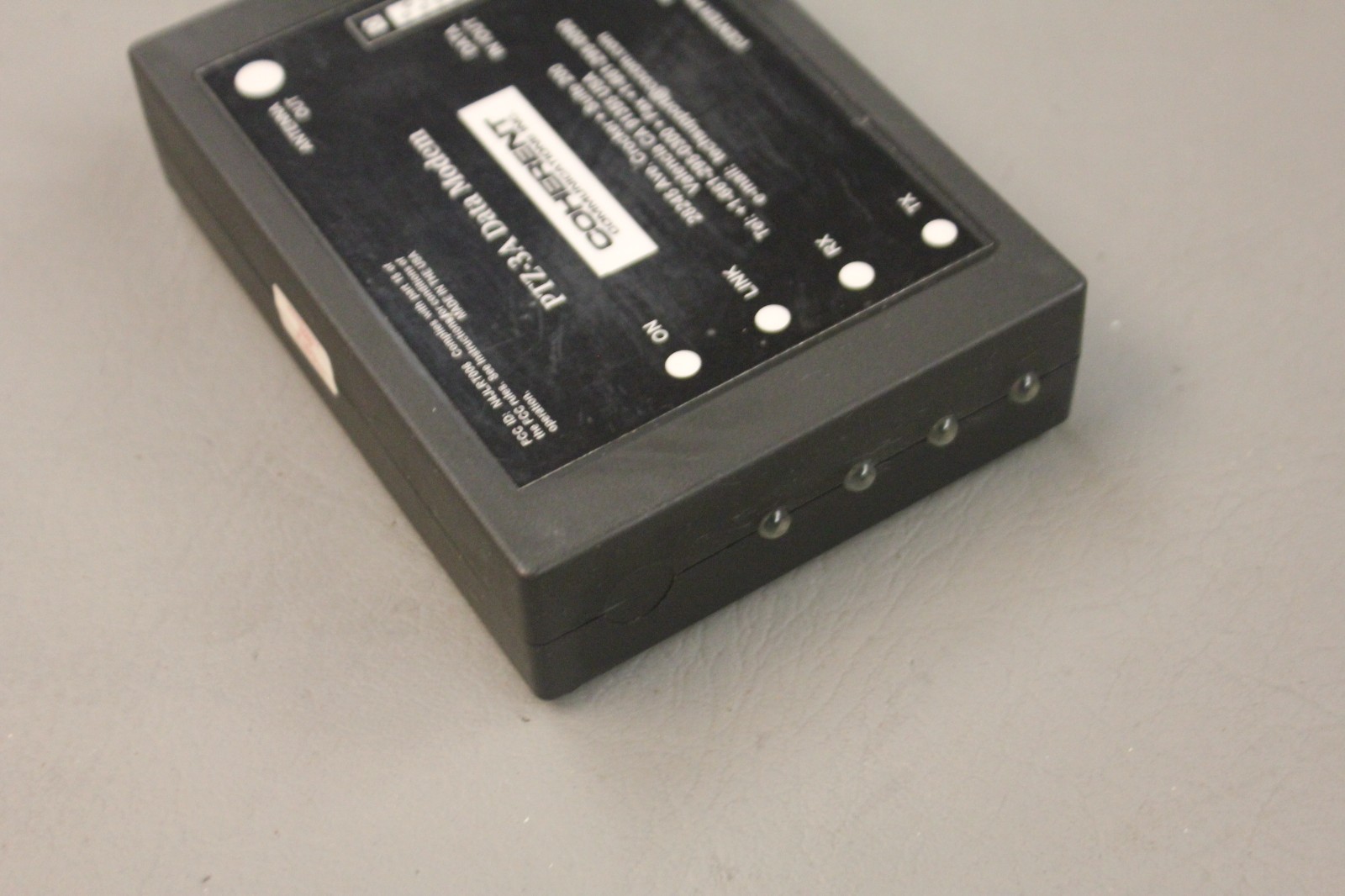 COHERENT COMMUNICATIONS PTZ-3A DATA MODEM