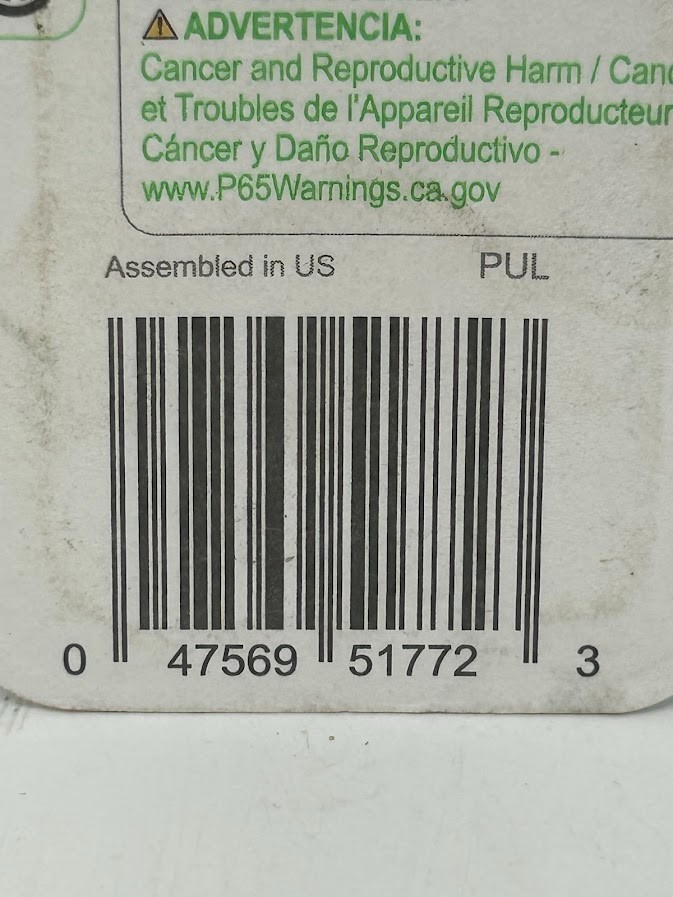 (2)Square D QO 1P, 2P, or 3P Circuit Breaker Handle Lock Off On Clamp HLO1 51772
