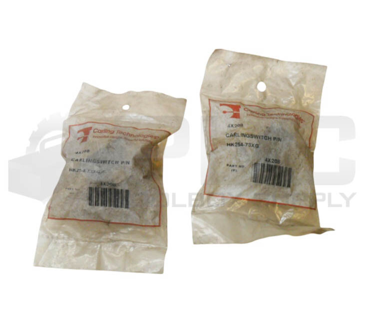 LOT OF 2 SEALED NEW CARLING 4X208 TOGGLE SWITCH *READ*