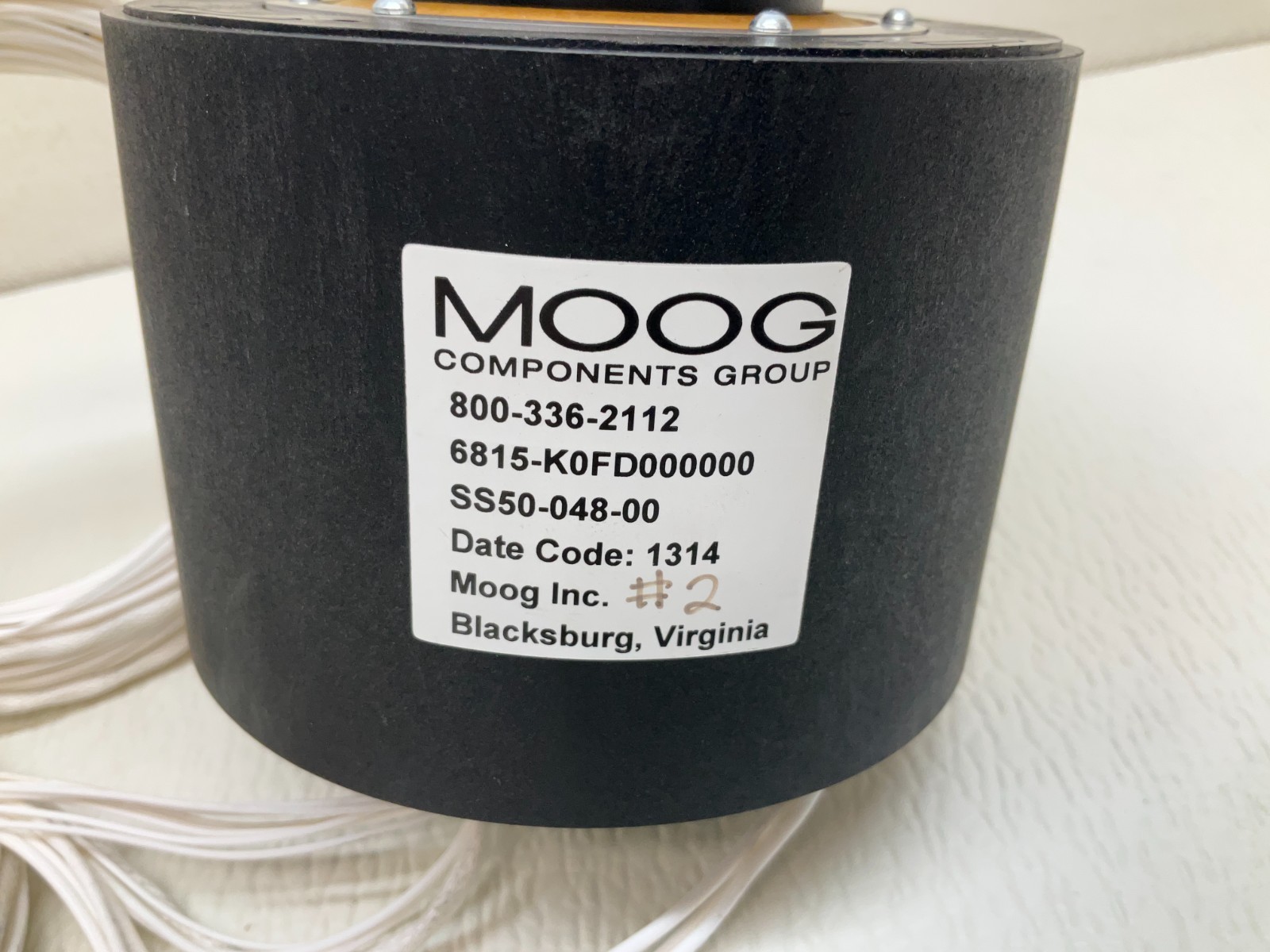 MOOG 800-336-2112 Coil Ring 6815-K0FD000000 SS50-048-00 New (TSC)