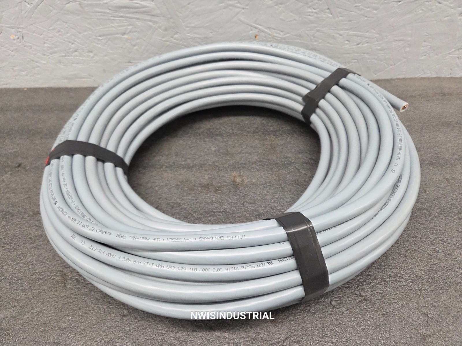 12/4 AWM Style Wire 21216, 600V, 12 AWG, 4 conductor, 140 FT.