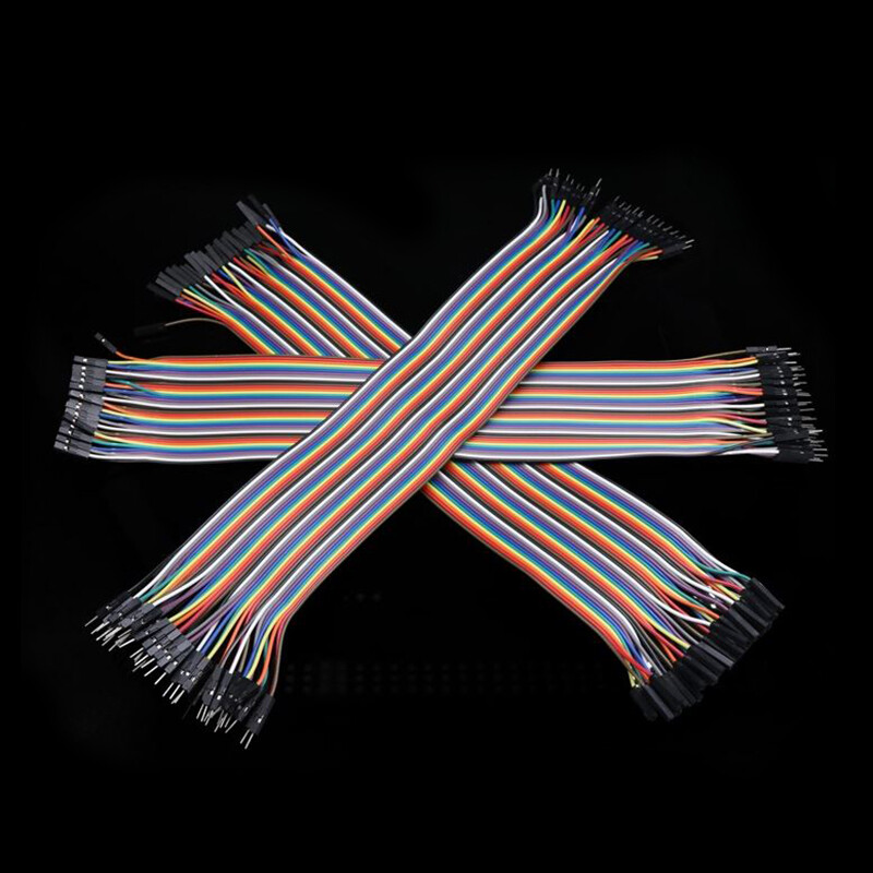 40P Dupont Jump Wire M-F / M-M / F-F Jumper Breadboard Cable Lead 10cm/21cm/30cm