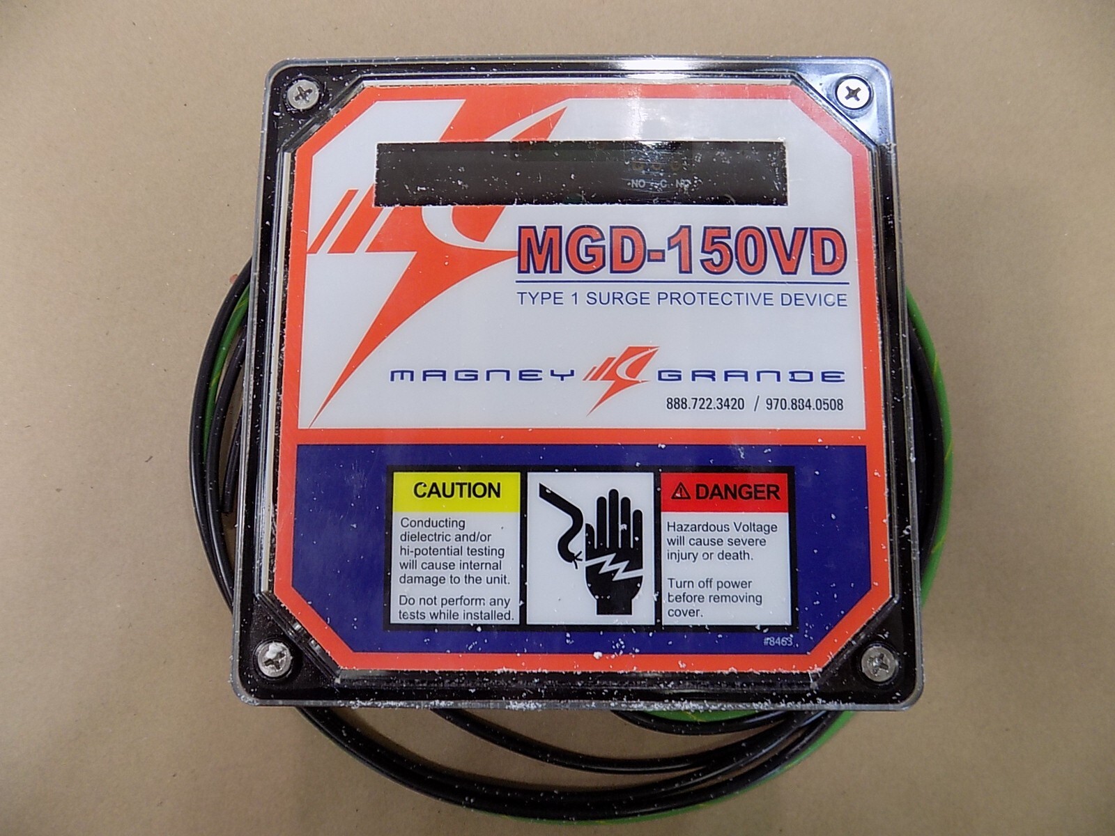 NEW MAGNEY GRANDE TYPE 1 SURGE PROTECTIVE DEVICE / MGD-150VD